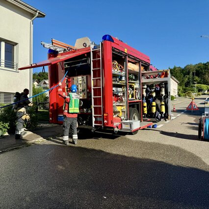 Boilerbrand im Keller eines MFH