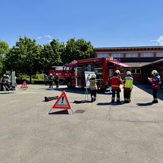 Einsatzübung Schule