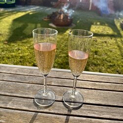2 Sekt Gläser